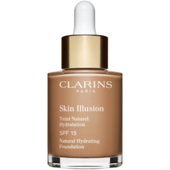 Clarins Skin Illusion Natural Hydrating Foundation makeup radiant cu hidratare SPF 15 - imagine 2